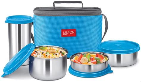 milton tiffin box steel|milton lunch box for school.